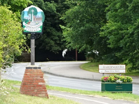 Village entrance